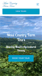 Mobile Screenshot of mauicountryfarmtours.com